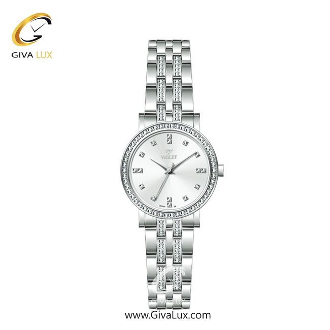 ساعت مچی اورجینال زنانه ویولت VIOLET نقره ای | نقره ای| نقره ای| کد رفرنس 0582